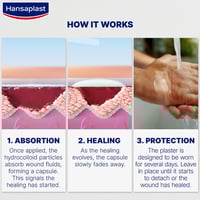 Hansaplast Second Skin Protection Plaster XL x3