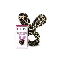 GLOV Bunny Ears Hairband Cheetah Safari Edition