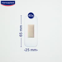 Hansaplast Aqua Protect Waterproof Wound Plasters x40