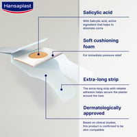 Hansaplast Corn Plaster x8