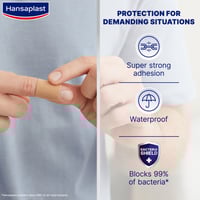 Hansaplast Extra Power Waterproof Plasters x20