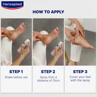 Hansaplast Foot Protection 2-In-1 Deo Spray 150ml