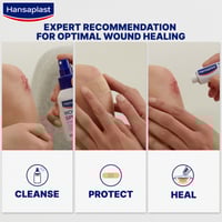 Hansaplast Med+ Sensitive XL Sterile Plasters x5