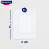Hansaplast Med+ Sensitive XXL Sterile Plasters x5