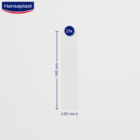 Hansaplast Scar Reducer XL Self-Adhesive Patches x21