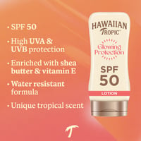 Hawaiian Tropic Glowing Protection Lotion SPF50 170ml