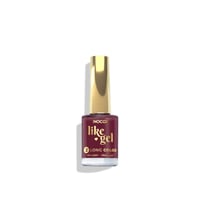 INOCOS Like Gel 2 Long Color Nail Polish 126 Burgundy Red 11ml