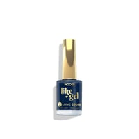 INOCOS Like Gel 2 Long Color Nail Polish 136 Blue Black 11ml