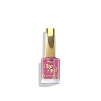 INOCOS Like Gel 2 Long Color Nail Polish 154 Pink Glitters Mix 11ml