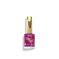 INOCOS Like Gel 2 Long Color Nail Polish 155 Aubergine Purple 11ml