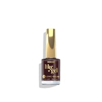 INOCOS Like Gel 2 Long Color Nail Polish 164 Intense Brown 11ml