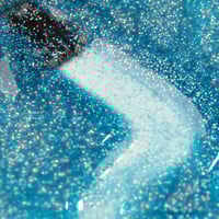 INOCOS Like Gel 2 Long Color Nail Polish 180 Holo Blue Glitter 11ml