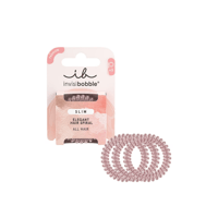 invisibobble Slim Elegant Hair Spiral Pink Monocle x3