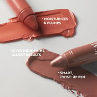 IsaDora The Glossy Lip Treat Twist Up Color Stick 00 Clear Nude 3.3g (0.12oz)