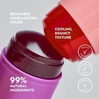 IsaDora The Lip & Cheek Tint Cooling Jelly Stick 10 Coral Rouge 12g