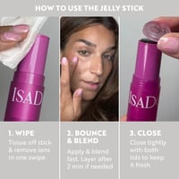 IsaDora The Lip & Cheek Tint Cooling Jelly Stick 12 Berry Pink 12g