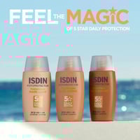 ISDIN Fotoprotector Fusion Water Magic Sunscreen SPF50 Color Medium 50ml (1.69floz)