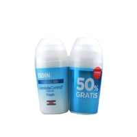ISDIN Deo Intense 48h Lambda Control Roll-On Antiperspirant 50ml x2