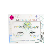 J.Cat Cat-Chella Fest Face and Body Jewel Stickers 102 Diamond