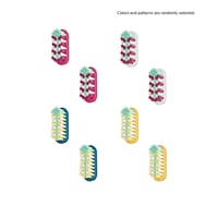 Jordan Green Clean Change Medium Brush Head x2