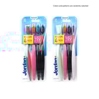 Jordan Ultimate You Medium Toothbrush x4