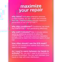 K18 Leave-In Molecular Repair Hair Mask Damaged Hair 50ml