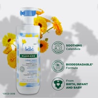 Klorane Baby Cleansing Cream with Cold Cream 500ml