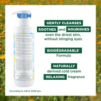 Klorane Baby Cleansing Cream with Cold Cream 500ml