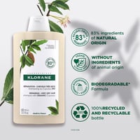 Klorane Nourishing & Repairing Organic Cupuaçu Butter Shampoo 400ml