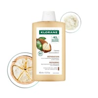 Klorane Repairing Restorative & Anti-Breakage Cupuaçu Butter Cica-Shampoo 400ml