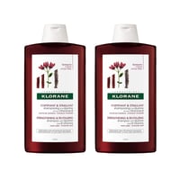 Klorane Strengthening & Revitalizing Shampoo 400ml x2