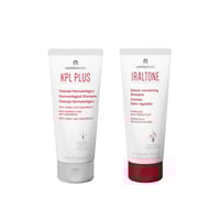 KPL Plus Dermatological Shampoo 200ml + Iraltone Sebum-Normalizing Shampoo 200ml