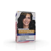 L'Oréal Paris Excellence Creme Brunette Hair Dye 200 True Darkest Brown