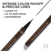 L'Oréal Paris Haute Precision Liquid Eyeliner 020 Brun Leather