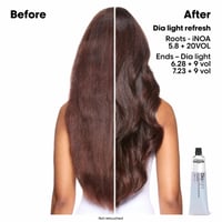 L'Oréal Professionnel Dia Light Hyaluronic Acidic Gloss Color Demi-Permanent Hair Dye 10.18 Platinum Ash Blonde Mocha 60ml