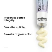 L'Oréal Professionnel Dia Light Hyaluronic Acidic Gloss Color Demi-Permanent Hair Dye 7.01 Natural Ash Blonde 60ml