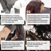 L'Oréal Professionnel Dia Light Hyaluronic Acidic Gloss Color Demi-Permanent Hair Dye 7.31 Ash Golden Blonde 60ml