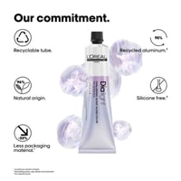 L'Oréal Professionnel Dia Light Hyaluronic Acidic Gloss Color Demi-Permanent Hair Dye Rubilane 8.43 Light Blonde Golden Copper 60ml