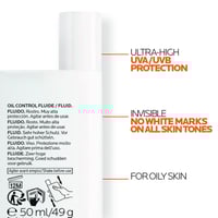 La Roche-Posay Anthelios UVMune 400 Oil Control Fluid Sunscreen SPF50+ 50ml