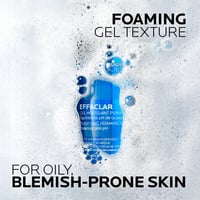 La Roche-Posay Effaclar +M Valomasis Putojantis Gelis Riebiai Odai 400ml