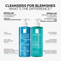 La Roche-Posay Effaclar +M Valomasis Putojantis Gelis Riebiai Odai 400ml