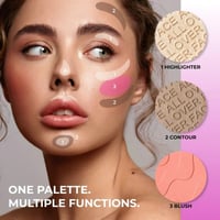 Lamel All-Over Face Palette 01 Light 11.5g