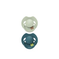 LOVI Prime Silicone Dynamic Soother 6-18m Pistachio/Green x2