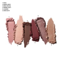 M.A.C Cosmetics Connect In Color Eyeshadow Palette Embedded in Burgundy