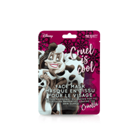 Mad Beauty Disney Cruel Is Cool Cruella Sheet Face Mask Coconut 25ml