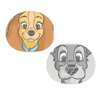 Mad Beauty Lady & The Tramp Cosmetic Sheet Mask Duo 25ml x2
