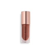 Makeup Revolution Pout Bomb Plumping Lip Gloss Cookie Deep Nude 4.6ml