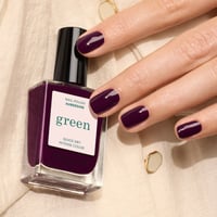 Manucurist Green Nail Polish Aubergine 15ml