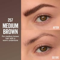 Maybelline Brow Inserts Brow Multiplying Tool 04 Medium Brown