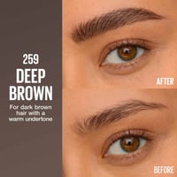 Maybelline Brow Inserts Brow Multiplying Tool 05 Deep Brown